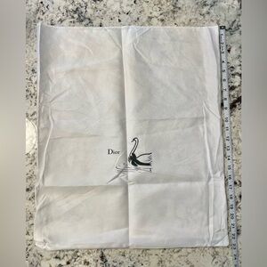 Dior White Swan Dust Bag